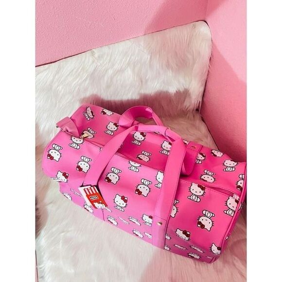 Hello Kitty Rolling Duffel Bag - Picture 2 of 6